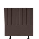 Ver imagem 1 de Cabeceira Estofada Casal 140CM Cora Courino Marrom - D A DECOR D&A Decor