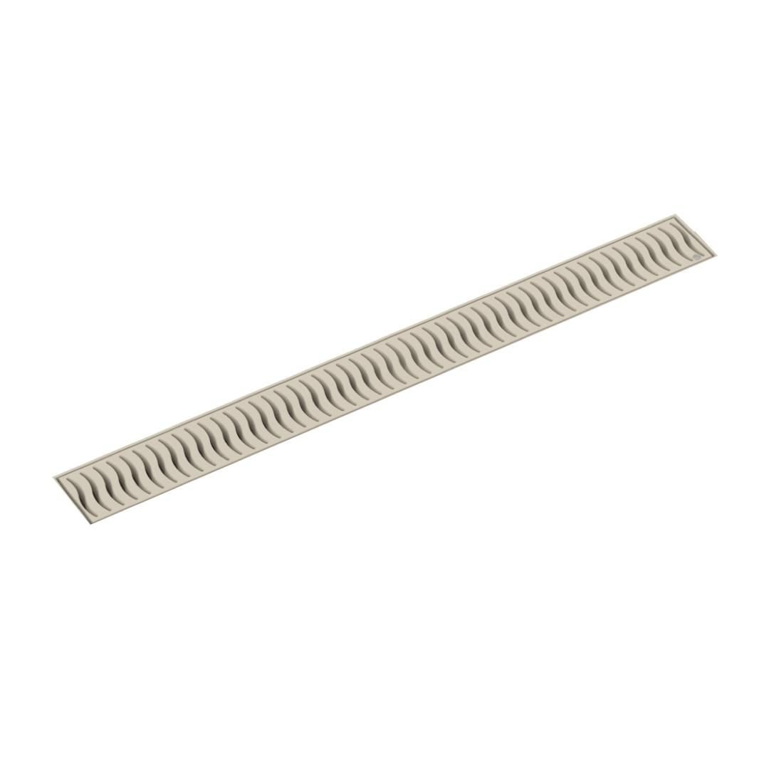 Grelha Ralo Linear 45cm Areia Tigre - 1