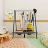 Cabideiro Arara de Roupas Infantil com Prateleira - 3
