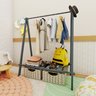 Cabideiro Arara de Roupas Infantil com Prateleira - 2