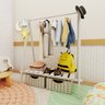 Cabideiro Arara de Roupas Infantil com Prateleira Ludika Mobília - 2
