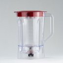 Ver imagem 1 de Copo Liq Mondial L1000 L1100 Turbo Inox L1200w Cristal Verm