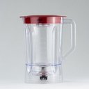 Ver imagem 2 de Copo Liq Mondial L1000 L1100 Turbo Inox L1200w Cristal Verm
