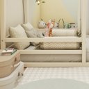 Ver imagem 7 de Cama Meia Casinha Infantil Ludika Mobília