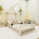 Ver imagem 1 de Cama Meia Casinha Infantil Ludika Mobília