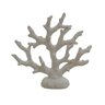 Enfeite Coral Branco em Cerâmica 18,5x20x5,5 - 3