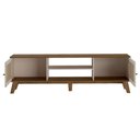 Ver imagem 4 de Conjunto Sala Charlotte: Rack 4524+ Mesa 4518+ Buffet 4520