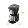 Cafeteira Britânia 32 Cafezinhos 1,2l Bcf32b Jarra em Inox 127v - 8