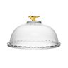 Queijeira Golden Bird 20cm com Tampa Cristal - 1