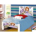 Ver imagem 1 de Cama Infantil Solteiro Adesivada Princesa Sofia