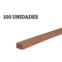 Ver imagem 2 de 100 Ripas Sarrafos Eucalipto 1x1.5x30cm Aplainado Artesanato