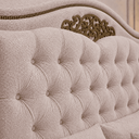Ver imagem 3 de Cabeceira Greta 160cm Estofada Boucle p/ Cama Box Casal Queen Quarto
