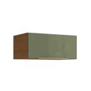 Ver imagem 1 de Armário Geladeira Vibra T654 C/ 1 Porta Basculante 80x50cm Canela/verde Pistache Lacca - Kappesberg