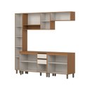 Ver imagem 5 de Cozinha Modulada Completa 5 Peças com Tampo e Paneleiro Venaly