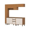 Ver imagem 3 de Cozinha Modulada Completa 5 Peças com Tampo e Paneleiro Venaly