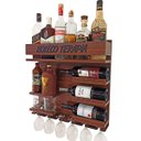 Ver imagem 5 de Barzinho Adega Parede - Boteco Terapia - 54 x 51 Imbuia