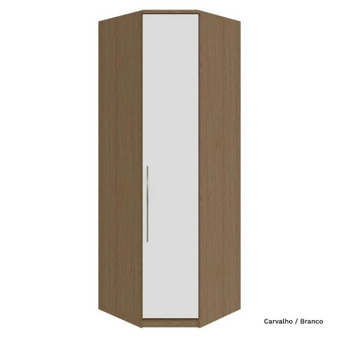 Guarda Roupa Modulado 01 Porta 245cm Canto Oblíquo Setiba