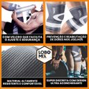 Ver imagem 7 de Joelheira Articulada Ortopédica Compressão Ajuste Reforçado Mbfit Cinza
