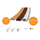 Ver imagem 7 de Veda Frestas Para Portas e Janelas 4mm Comfort Door 6 Metros Preto