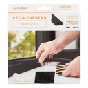 Ver imagem 1 de Veda Frestas Para Portas e Janelas 4mm Comfort Door 6 Metros Preto