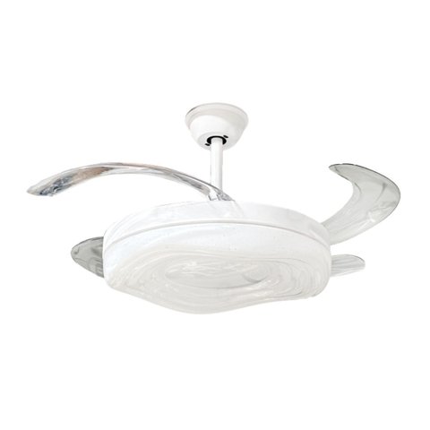 Luminária Plafon Ventilador Teto Fresh Wind Nuvem