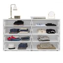 Ver imagem 3 de Cômoda Valência 8 Gavetas Branco/creme - Politorno