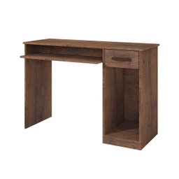 Mesa para Computador Escrivaninha Suporte Teclado Café - 2