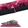 Colchonete Pet Cães Gatos 50cm x 40cm Impermeável Lavável Rosa Pink Com 5 Refis - 1
