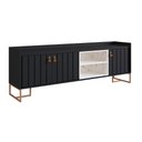 Ver imagem 1 de Rack Trendy 180cm - Preto Mettamobili