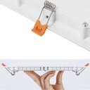 Ver imagem 7 de Plafon Painel LED Quadrado Recuado Embutir 17x17cm 15W 7000k Lorben