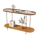 Ver imagem 2 de Aparador Alamanda com Espelho Castanho/nature/bronze - Jb Bechara