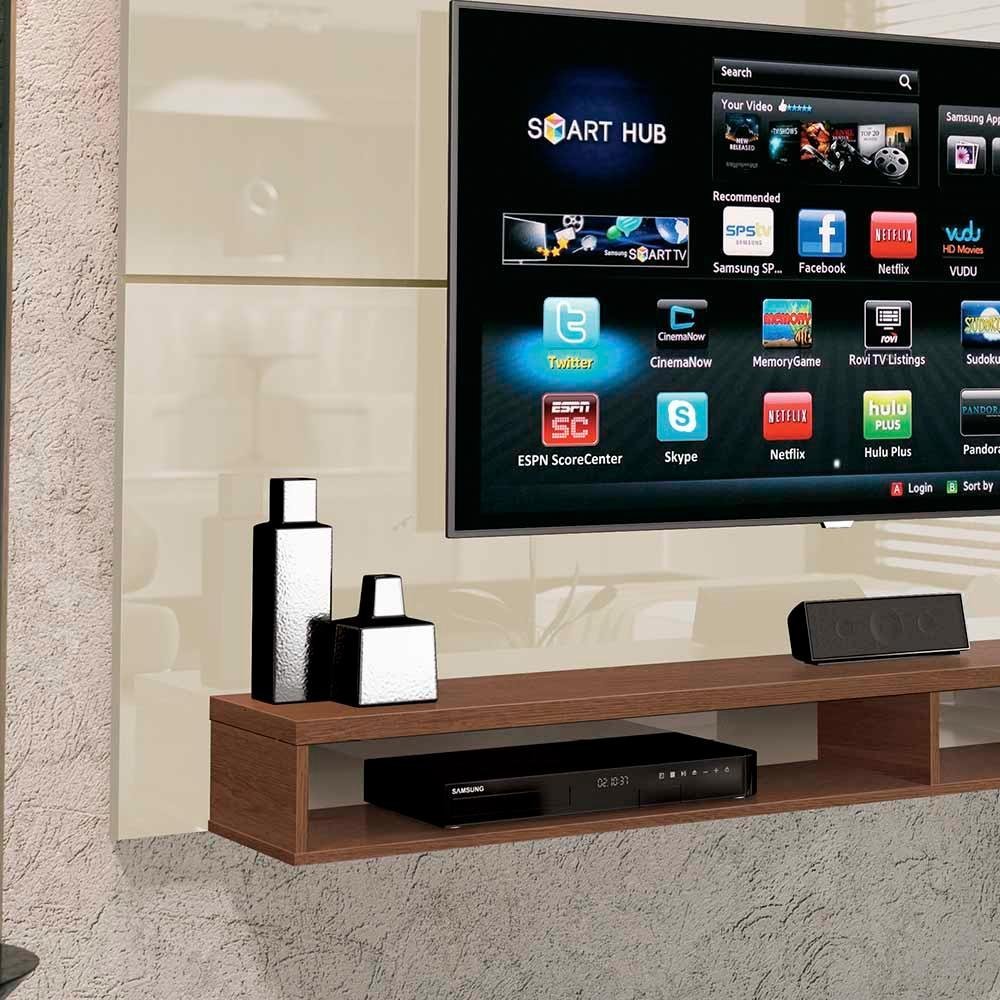 Painel Para TV 65 Polegadas Off White Naturale Maxi EDN Móveis ...