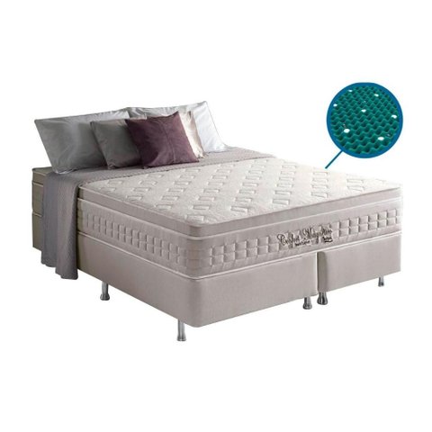 Colchão King D28 Anjos Magnético Confort Pillow In 193x203x32