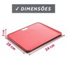 Tábua de Corte Dupla Face Ichef Polishop - Smart Cut - Red | Red - 2