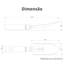 Ver imagem 3 de Pá Estreita Standard para Jardim Cabo de Madeira Nobre Durín