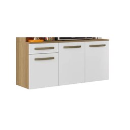 Armário de Cozinha Carol com 6 Portas e 1 Gaveta Aramóveis - 5