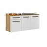 Armário de Cozinha Carol com 6 Portas e 1 Gaveta Aramóveis - 5