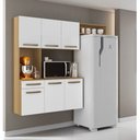 Ver imagem 1 de Armário de Cozinha Carol com 6 Portas e 1 Gaveta Aramóveis