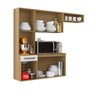 Armário de Cozinha Carol com 6 Portas e 1 Gaveta Aramóveis - 4
