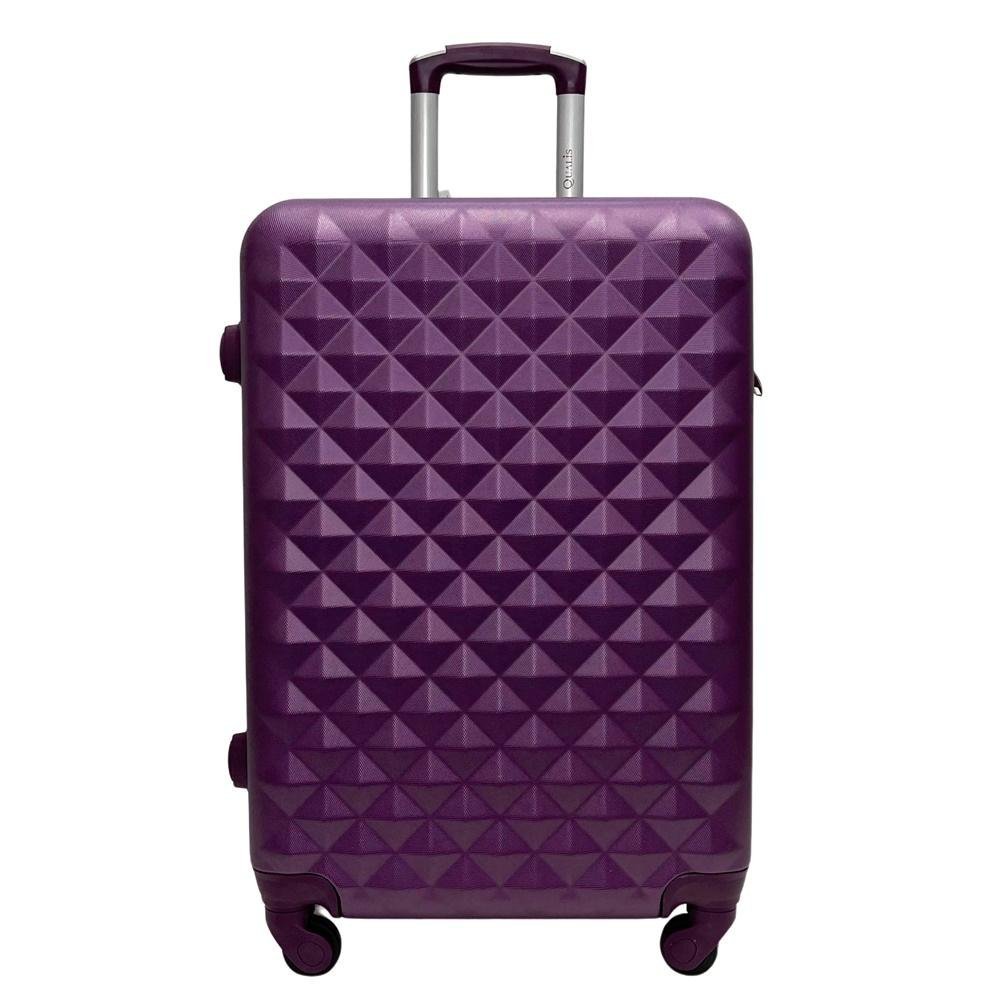 Mala de Viagem Qualis Rígida ABS Média UN Roxo | MadeiraMadeira