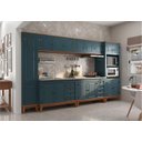 Ver mais imagens de Balcão de Cozinha - Cor: Azul Petróleo