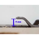 Ver imagem 3 de Escova de PELO 300 mm COM Flange Para Enceradeira CLEANER. Allclean e Bandeirantes Entre Outras