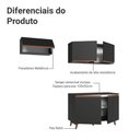 Ver imagem 5 de Armário de Cozinha Compacta 190cm Preto Reims Madesa 08