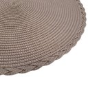 Ver imagem 4 de Kit 4 Sousplats Yoi Noar Fendi 38cmx38cm