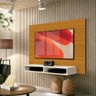 Painel para Tv até 43 Polegadas 1,20m com Nicho Fox New Edn Cedro Off White - 2