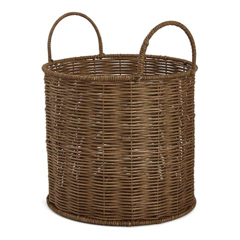 Cesto em Rattan Marrom - Tam P