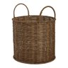 Cesto em Rattan Marrom - Tam P - 1