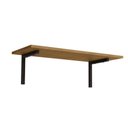 Ver imagem 3 de Modulado de Quarto Kit 4 Prateleiras Industrial Li009 21x72x29 Freijo-preto - Kappesberg