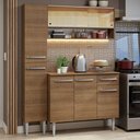 Ver imagem 1 de Armário de Cozinha Compacta 137cm Rustic Emilly Madesa 09