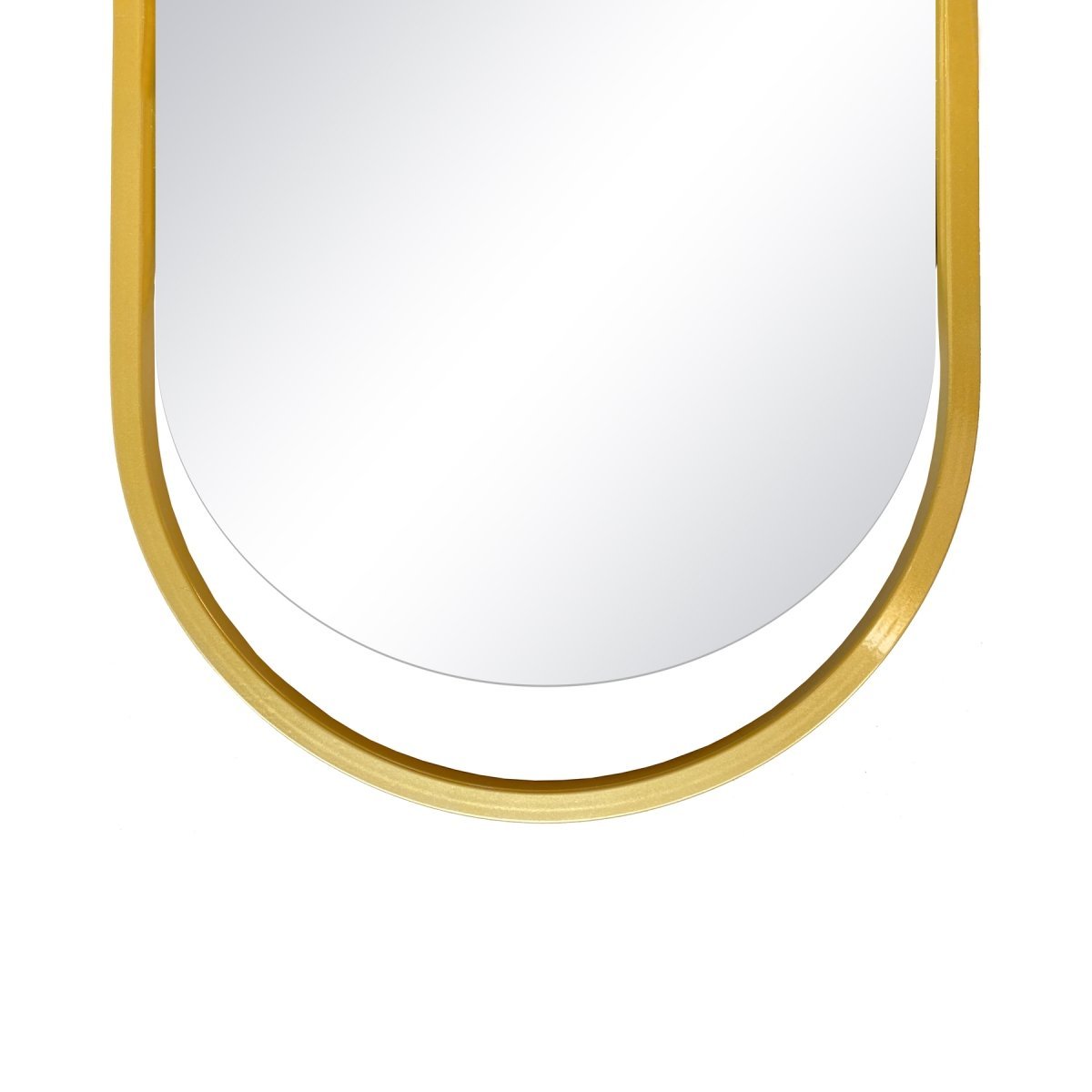 Espelho Decorativo Glam Dourado 80x43cm Oblongo - 2